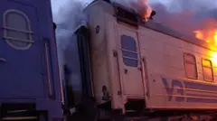 поезд в Харьковской области