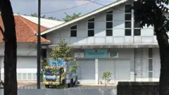 Salah satu bangunan di dalam Lapas Sukamiskin yang dijadikan dapur MBG.