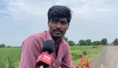 "शेतीचा विकास नाही झाला, बाकी रोड वगैरेचं कामं झालीत," असं जालन्याचे शेतकरी केशव जैत म्हणतात.