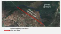 शुक्लाफाँटा राष्ट्रिय निकुञ्जको दक्षिणी सिमानामा अतिक्रमण भएको दाबी गरिएको भूभाग पर्छ 