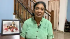 සිය දරුවන් සිව් දෙනා සමග ඝාතනයට ලක් වූ දර්ශනී ඒකනායකගේ මව