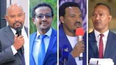 ካብ ጸጋም ናብ የማን ኣቦ መንበር ኣብን ዶክተር በለጠ ሞላ፡ ኣቦ መንበር ኢዜማ እዮብ መሳፍንት፡ ምክትል ኣቦ መንበር ኣብን መልካሙ ጸጋየ ክመኡኣ ከአ ምክትል ኣቦ መንበር ኢዜማ ኣቶ ንጋቱ ወልዴ