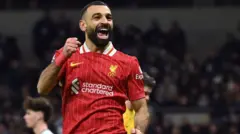 Ɗan wasan Liverpool, Mohamed Salah