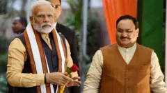 नरेंद्र मोदी और जेपी नड्डा
