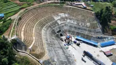 सुनकोशी मरिन डाइभर्शन आयोजनाको सुरुङ निर्माणस्थल