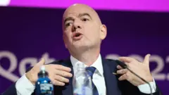 Infantino konuşuyor