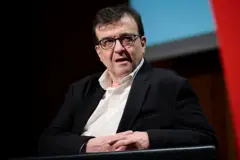 Javier Cercas, durante um evento