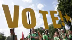 Протесты против ультраправых в Германии