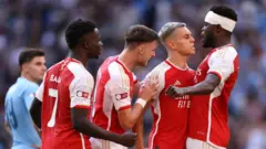 Arsenal win Community Shield