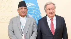 प्रचण्ड र गुटेरस