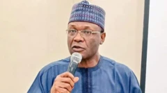 Shugaban hukumar zabe mai zaman kanta ta Najeriya INEC, Farfesa Mahmood Yakubu