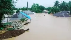 ত্রিপুরায় তিন দশক এত ভয়াবহ বন্যা দেখা যায় নি