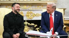 வெள்ளை மாளிகையில் நடைபெற்ற டிரம்ப், ஜெலன்ஸ்கி சந்திப்பு