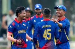 हर्षित मुद्रामा नेपाली क्रिकेट खेलाडी 