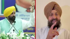 ਭਗਵੰਤ ਮਾਨ ਤੇ ਪ੍ਰਤਾਪ ਬਾਜਵਾ 