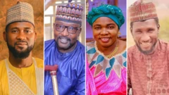 Hotunan wasu daga cikin ƴan Kannywood da suka yi mutuwar fuju'a