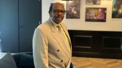 Paul Rusesabagina mu kiganiro n'abatavuga rumwe n'ubutegetsi bw'Urwanda i Bruxelles, Belgique  Nyakanga 2024
