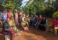 Abagize ikimina ''TUZAMURANE'' cyo mu murenge wa Gihundwe mu karere ka Rusizi-mu burasirazuba bw'u Rwanda.