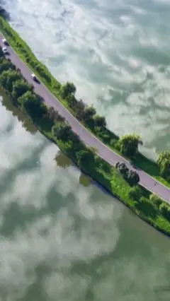 ये नज़ारा चीन के अनहुई प्रांत का है 