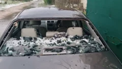 اسلام آباد میں بارش اور ژالہ باری سے گاڑیوں کے شیشے ٹوٹ گئے