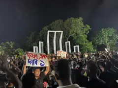 শহীদ মিনারের সমাবেশ থেকে শেখ হাসিনার পদত্যাগের এক দফা দাবি ঘোষণা করা হয়েছিল