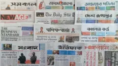 ঢাকা থেকে প্রকাশিত সংবাদপত্র