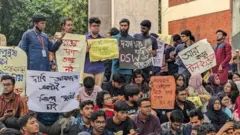 বুয়েটে শিক্ষার্থীদের আন্দোলন