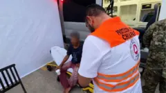 Pescadores no México.