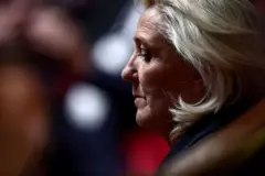 Марин Ле Пен в профиль (8 июля 2025)