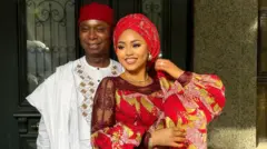 Ned Nwoko and Regina Daniels