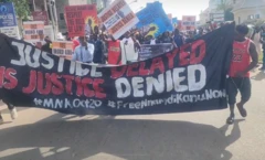 Free Nnamdi Kanu protest in Abuja