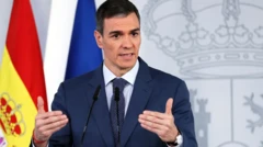 Испанский премьер Педро Санчес 