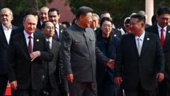북중러 연대 과시…진정한 협력일까, 아니면 트럼프를 향한 '쇼'일까?