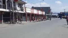 I﻿bikorwa by'ubucuruzi byinshi byafunze mu mujyi wa Goma uyu munsi kuwa mbere