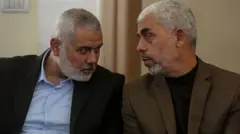 Ismail Haniya, Yahya Sinwar
