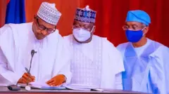 Onyeisiala Muhammadu Buhari na onyeisi ụlọomeiwu 