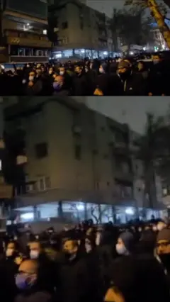 اعتراضات تهران