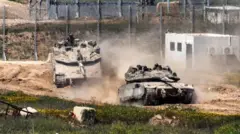 Tanques de las IDF.
