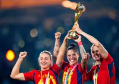 Члены женской сборной Испании по футболу