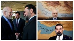 Sawirka muranka dhaliyay ee muujinaya afhayeenka baarlamaanka Iran iyo dhiggiisa Ciraaq