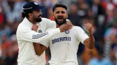 બીબીસી ગુજરાતી આકાશ દીપ ભારત ઇંગ્લૅન્ડ ટેસ્ટ મૅચ બૉલર કૅન્સર