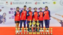 Vietnamese shuttlecock team