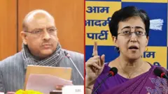 ਵਿਜੇਂਦਰ ਗੁਪਤਾ ਅਤੇ ਆਤਿਸ਼ੀ ਦੀ ਤਸਵੀਰ