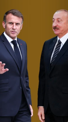 Makron, Əliyev