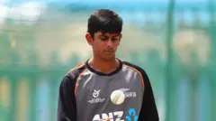 இந்தியா - நியூசிலாந்து, தமிழ் வம்சாவளி வீரர், ஆதித்யா அசோக்