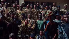 Dakarun Rundunar Operation Hadin Kai mai fada da mayakan Boko Haram