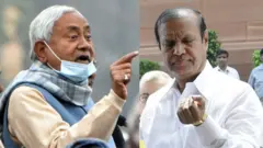 இந்தி, நிதிஷ்குமார், டி.ஆர்.பாலு