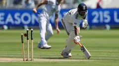 இந்தியா - இங்கிலாந்து, மூன்றாவது டெஸ்ட் போட்டி, மூன்றாம் நாள் ஆட்டம், லார்ட்ஸ் மைதானம், ரிஷப் பந்த், கே.எல்.ராகுல், இந்திய கிரிக்கெட் அணி 