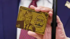 Kartica sa Trampovim likom