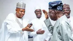 "Tinubu running mate": "Kashim Ibrahim Shettima" and "Bola Ahmed Tinubu" Muslim-Muslim ticket